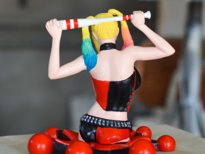 harley quinn Model Cetak 3D