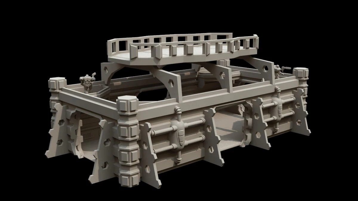 scenery for wargames 3D Print Model .c4d .max .obj .3ds .fbx .stl .blend 