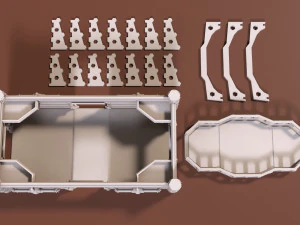 scenery for wargames 3D Print Model