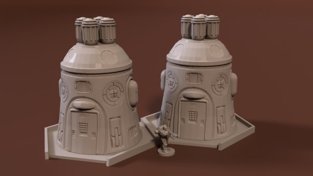 scenery for wargames 3D Print Model .c4d .max .obj .3ds .fbx .stl .blend 