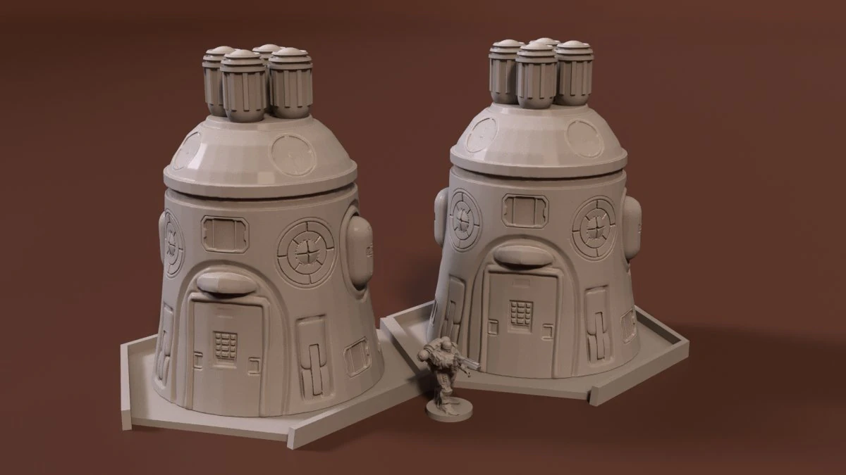 scenery for wargames 3D Print Model .c4d .max .obj .3ds .fbx .stl .blend 