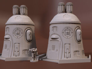 scenery for wargames 3D Print Model