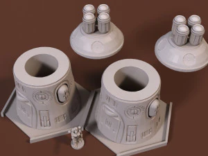 scenery for wargames 3D Print Model