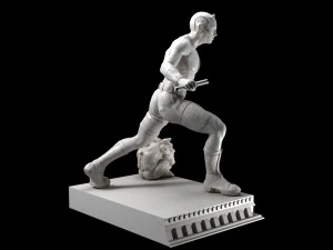 dare devil 3D Print Model
