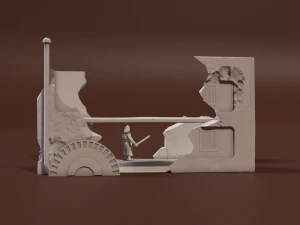 dare devil 3D Print Model