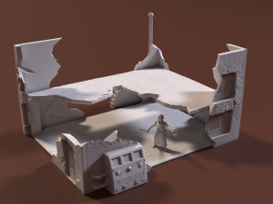 scenery for wargames 3D Print Model
