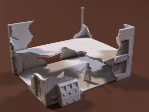 декорації для військових ігор 3D Принт Модель