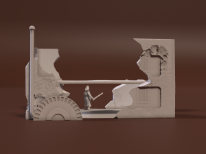 scenery for wargames Model do druku 3D