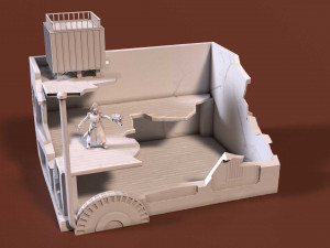 scenery for wargames 3D Print Model