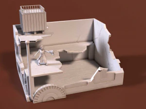 декорації для військових ігор 3D Принт Модель