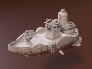 starship 3D-Druckmodell