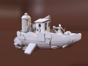 starship Modello di stampa 3D