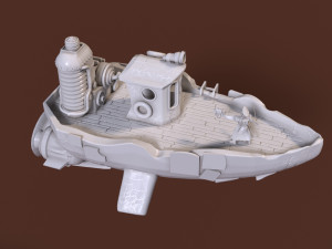 starship Modello di stampa 3D