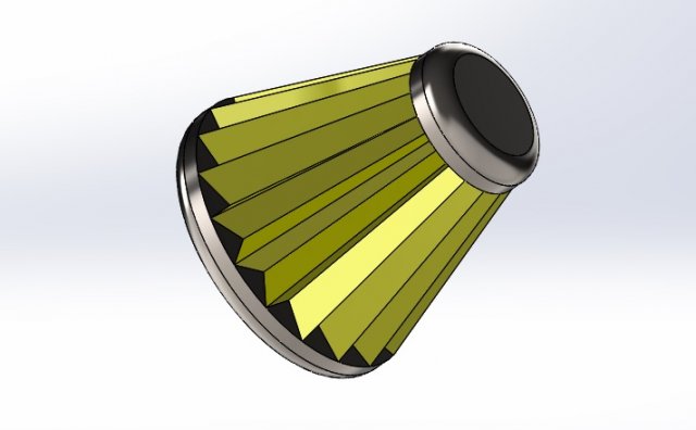 air filter Modello di stampa 3D .c4d .max .obj .3ds .fbx .stl .blend 