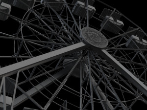 ferris wheel animated 3D Модель