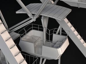 ferris wheel animated 3D Модель
