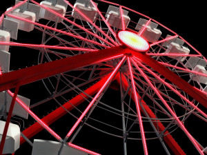 ferris wheel animated 3Dモデル