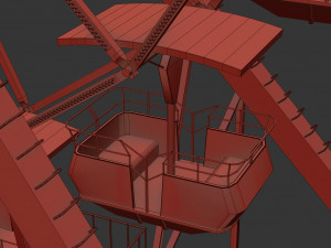 ferris wheel animated 3D Модель