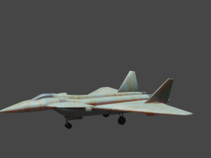 mig 144 mfi pursuit-plane Model 3D