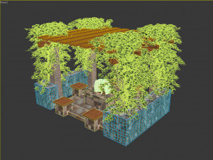 pergola canopy 3D Model