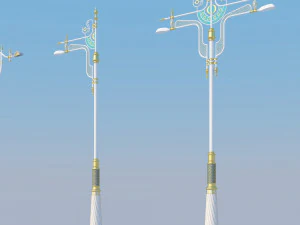 Ilumina&ccedil;&atilde;o rodovi&aacute;ria 5 modelos Modelo 3D