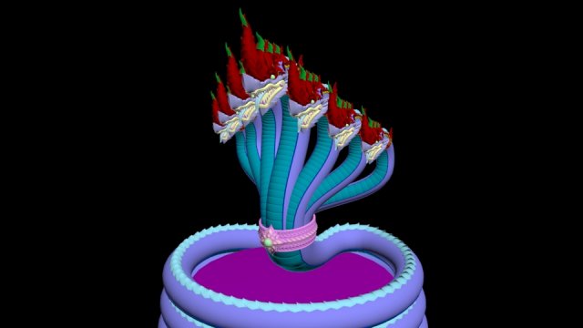 naga 3D-Modell .c4d .max .obj .3ds .fbx .stl .blend 