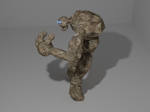 Golem Modello 3D