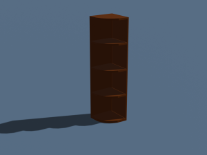Set of bookshelves 3D मॉडल