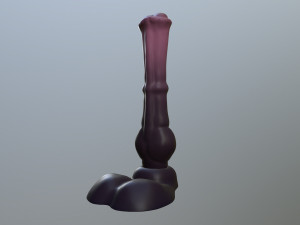 country jimmy horse dildo 3D 模型