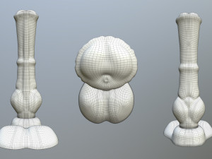 country jimmy horse dildo 3D 模型