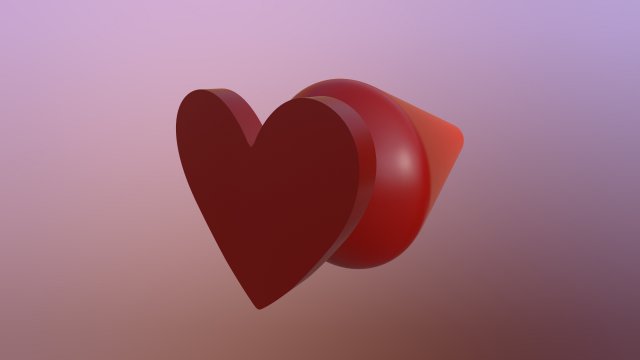 cupids arrow butt plug 3D Модель .c4d .max .obj .3ds .fbx .stl .blend 