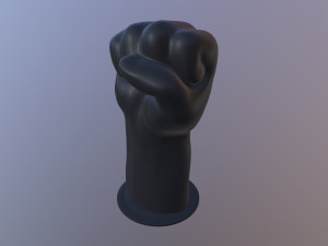 love fist dildo 3D 模型