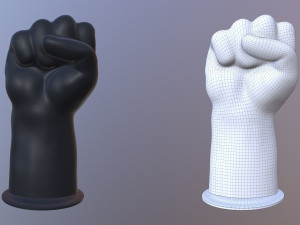 love fist dildo 3D Модель