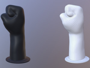 love fist dildo 3D Модель