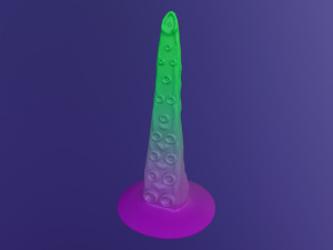poulpe tenderness dildo Model 3D