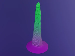poulpe ternura vibrador Modelo 3D
