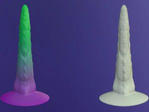 poulpe tenderness dildo 3D Model