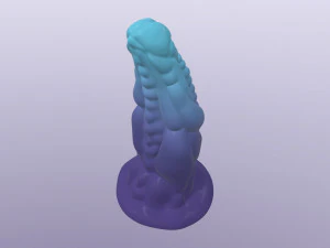 ravandil invader dildo 3D Model