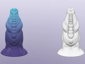 ravandil invader dildo 3D Model