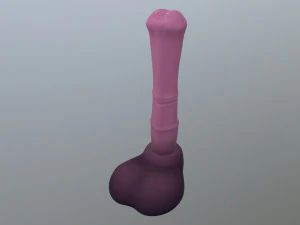 consolador me&ntilde;ique jack caballo Modelo 3D