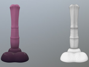 pinky jack horse dildo 3D Model