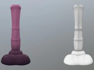 pinky jack horse dildo 3D Model