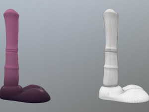 pinky jack horse dildo 3D Model