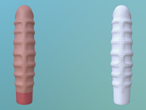bonnie boner dildo Modello 3D