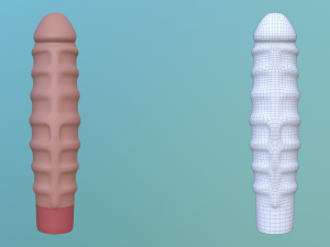 bonnie boner dildo Modello 3D