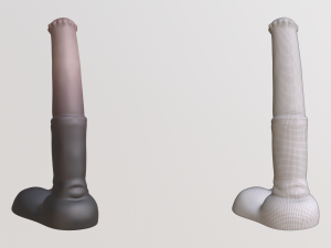 mylene farmer horse dildo 3D 模型