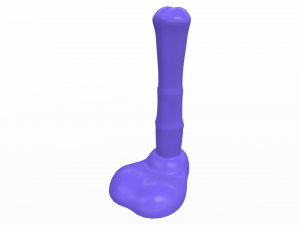 magazinus low-poly dildo 05 Model 3D