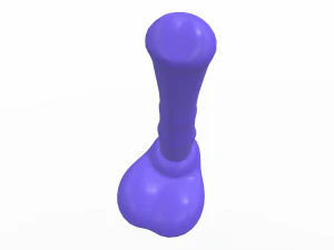 magazinus low-poly dildo 05 3D Model