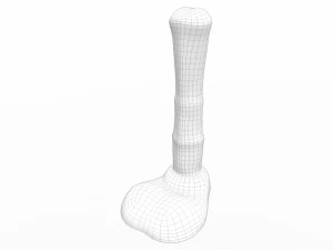 magazinus low-poly dildo 05 3D Model