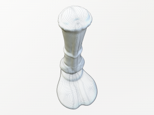 rasta jimmy horse dildo 3D 모델